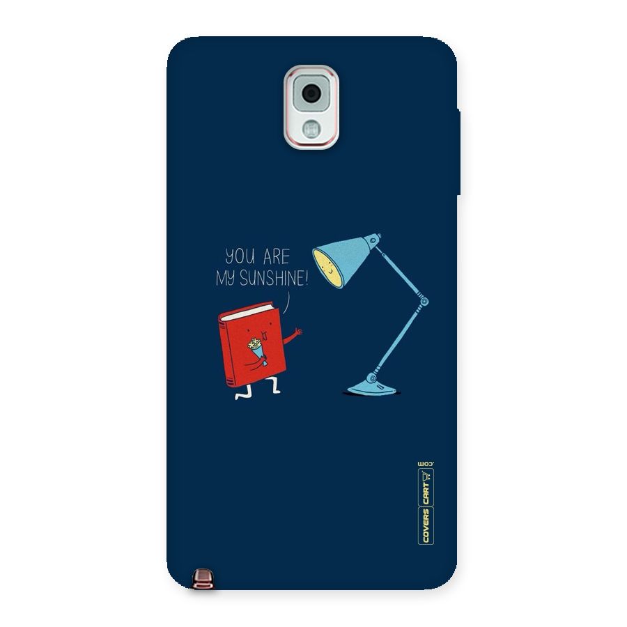 My Sunshine Back Case for Galaxy Note 3