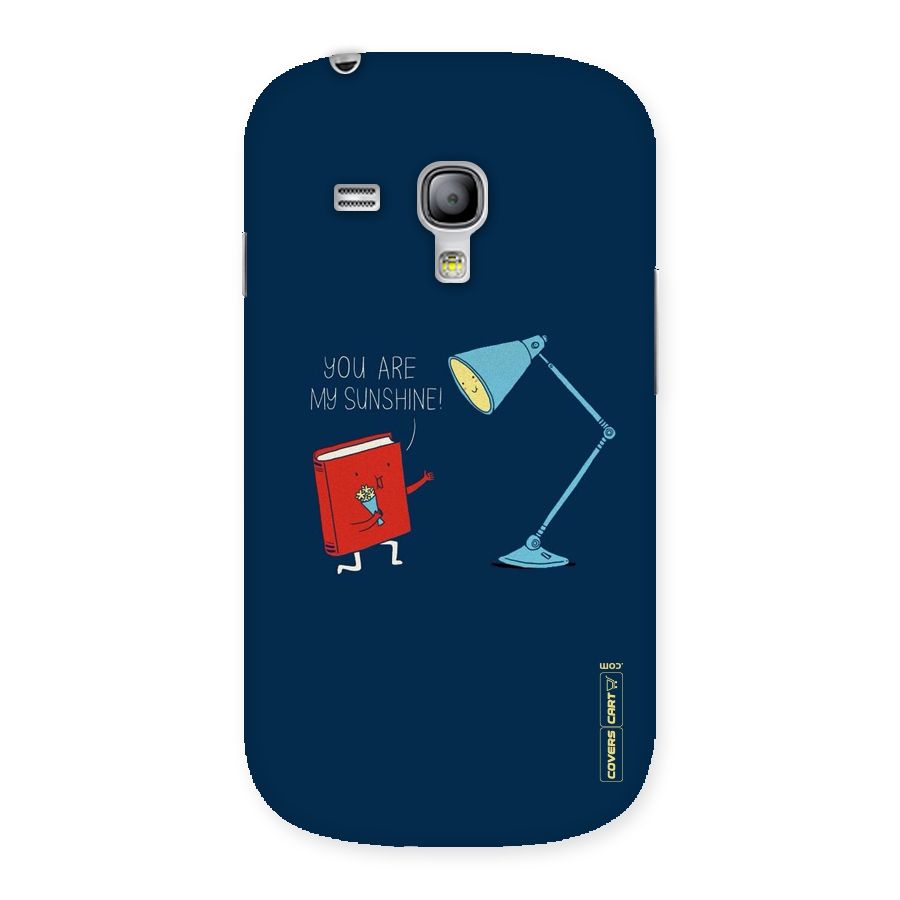 My Sunshine Back Case for Galaxy S3 Mini
