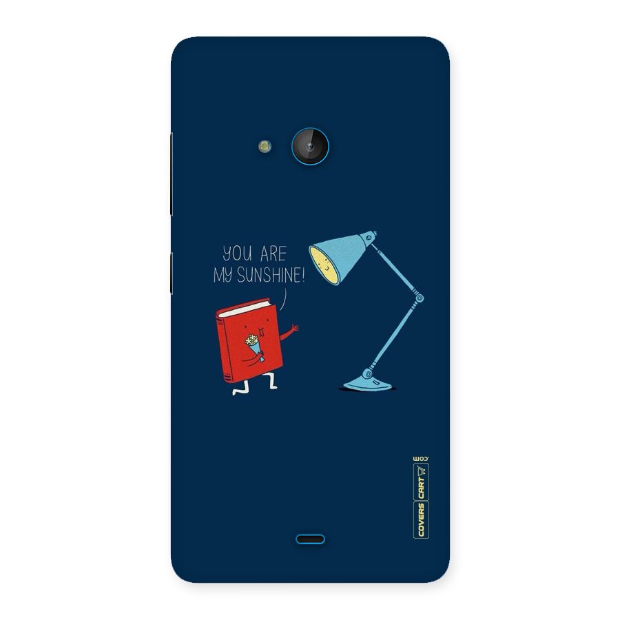 My Sunshine Back Case for Lumia 540