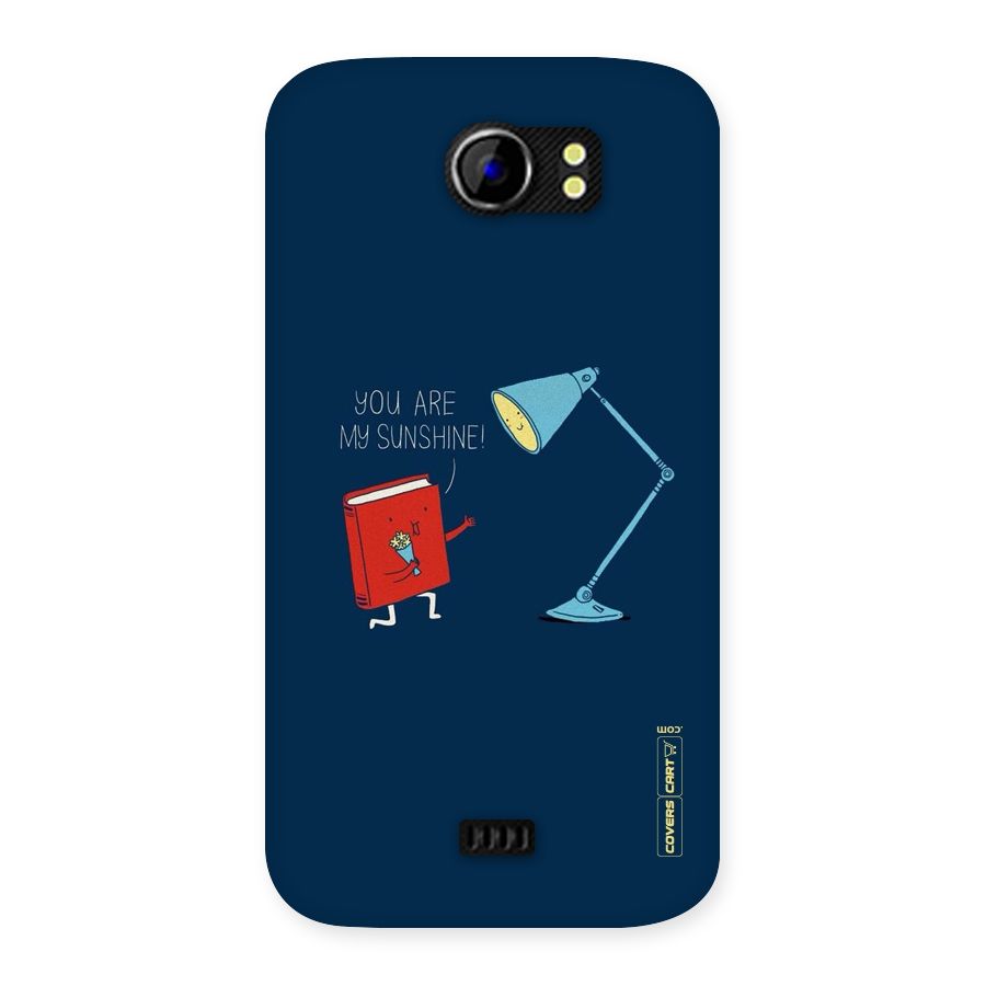 My Sunshine Back Case for Micromax Canvas 2 A110