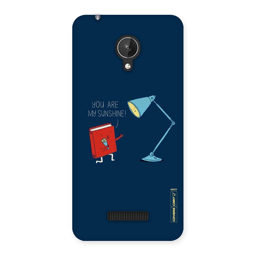 My Sunshine Back Case for Micromax Canvas Spark Q380