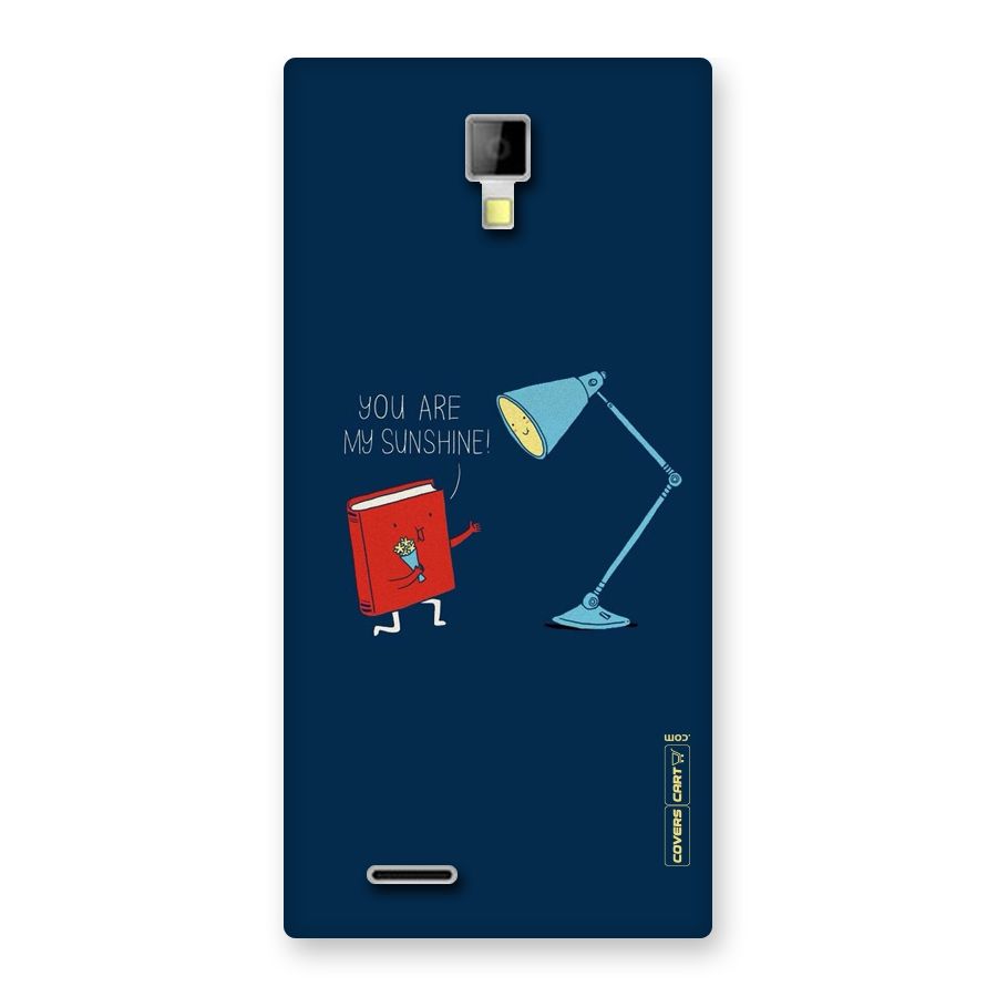 My Sunshine Back Case for Micromax Canvas Xpress A99