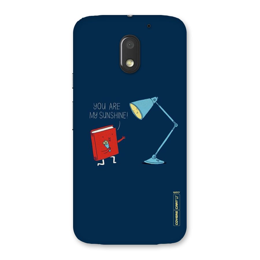 My Sunshine Back Case for Moto E3 Power