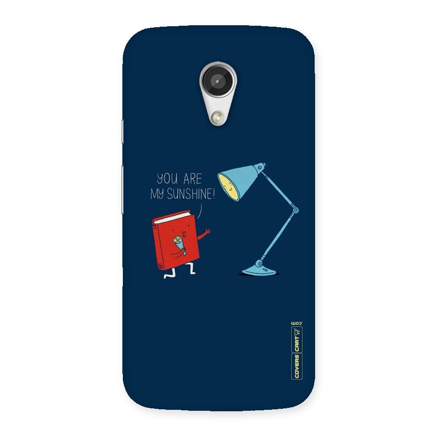 My Sunshine Back Case for Moto G 2nd Gen