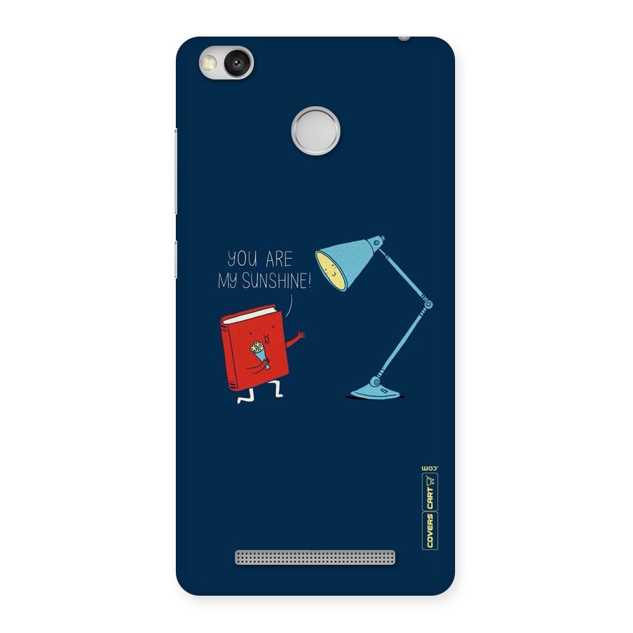 My Sunshine Back Case for Redmi 3S Prime
