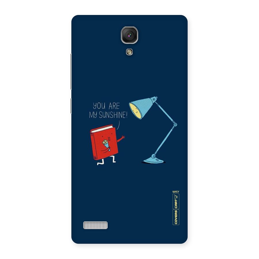 My Sunshine Back Case for Redmi Note