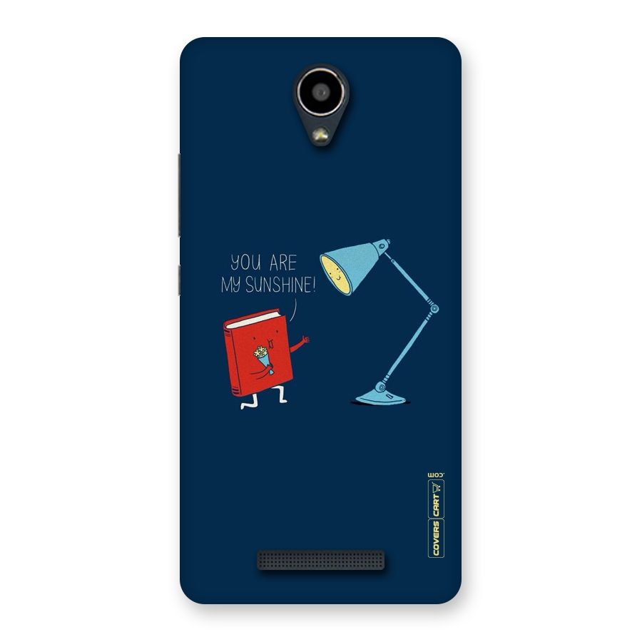 My Sunshine Back Case for Redmi Note 2