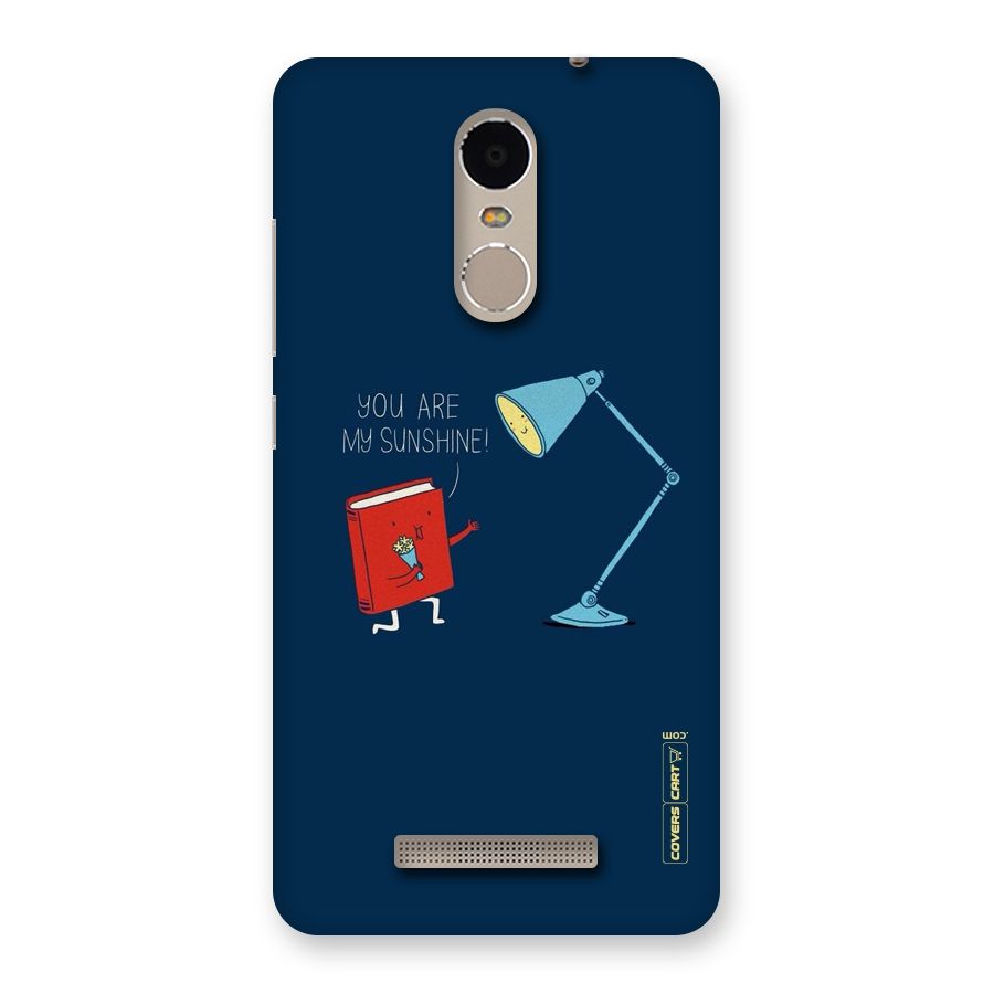 My Sunshine Back Case for Xiaomi Redmi Note 3