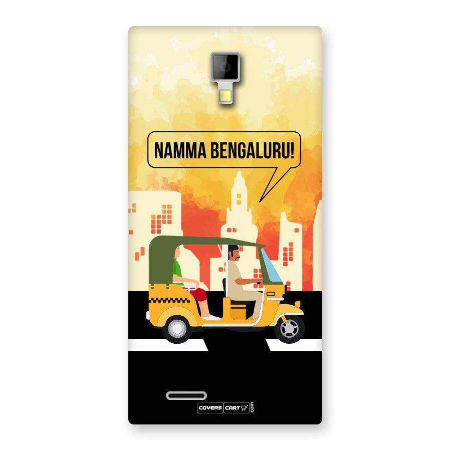 Namma Bengaluru Back Case for Canvas Xpress