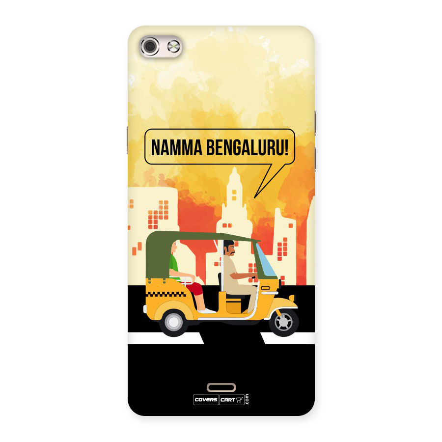 Namma Bengaluru Back Case for Micromax Canvas Silver 5