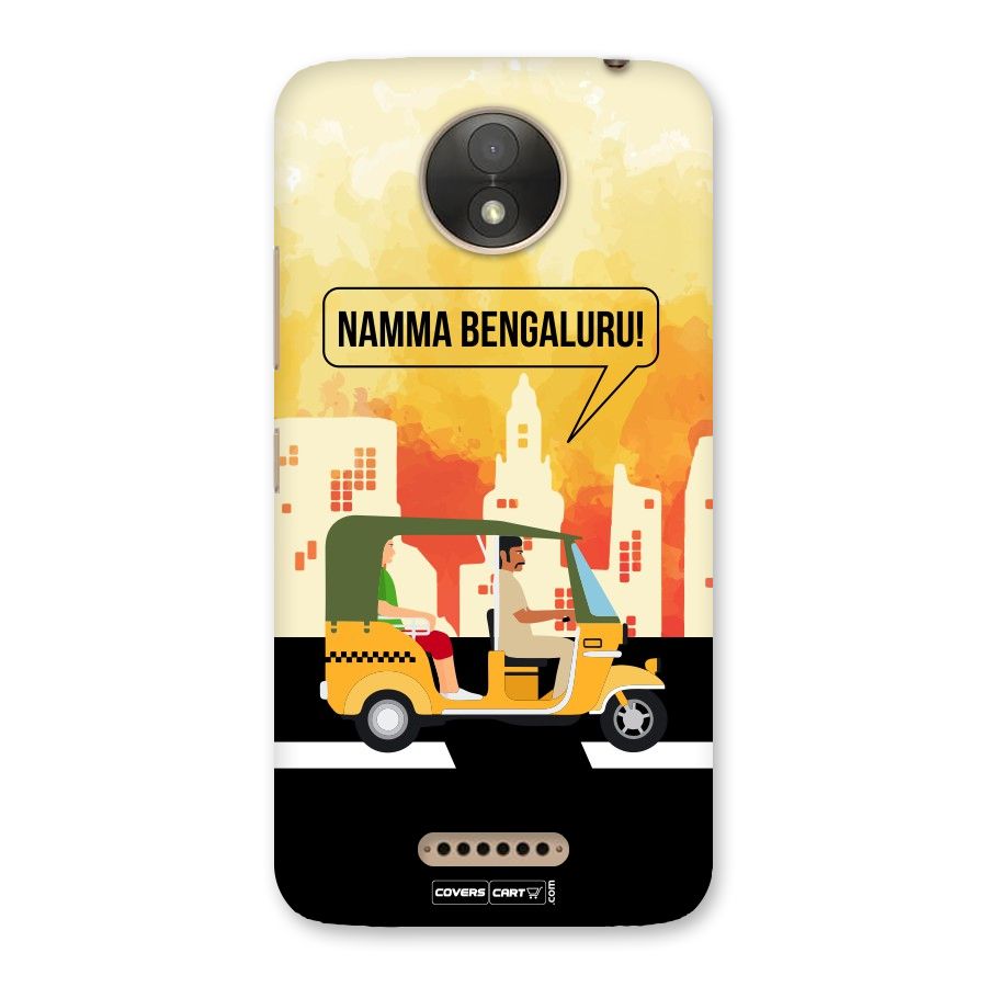 Namma Bengaluru Back Case for Moto C Plus