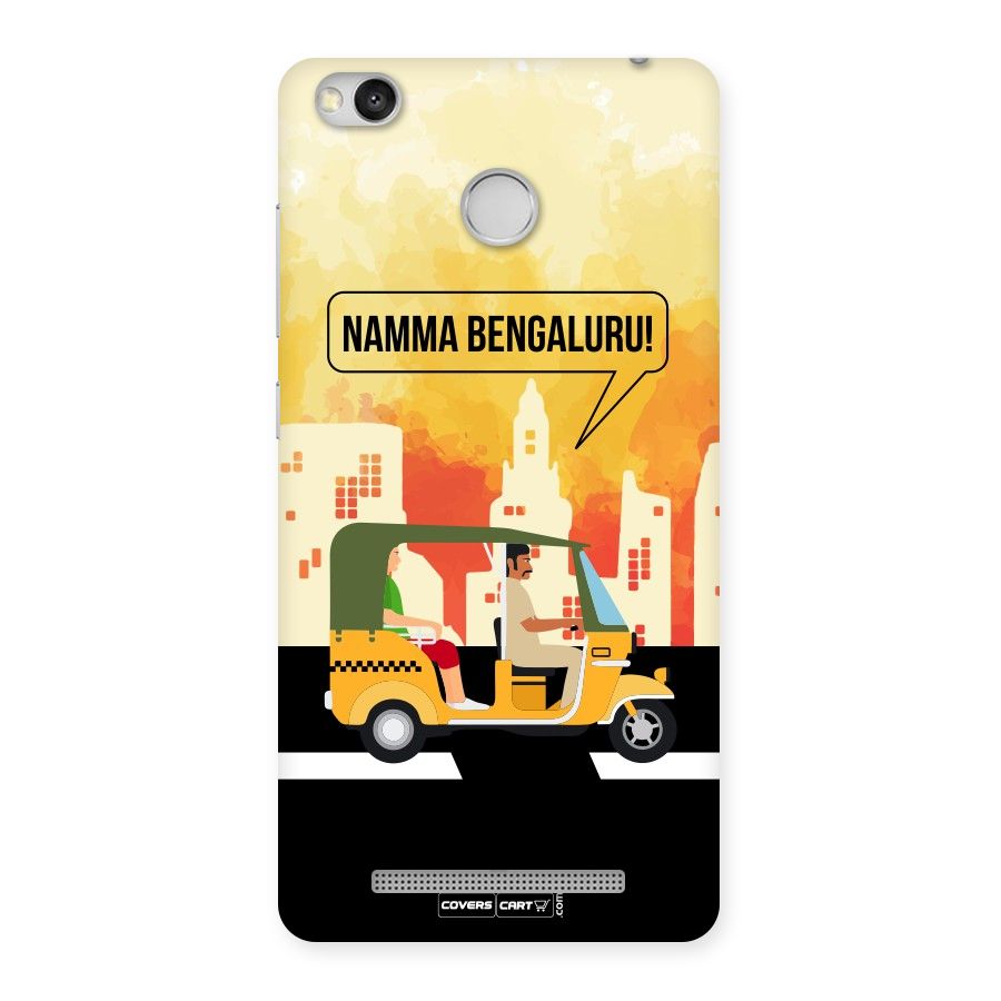 Namma Bengaluru Back Case for Redmi 3S Prime