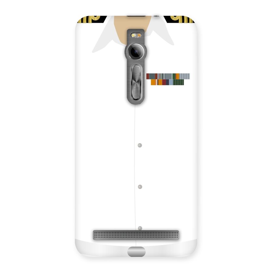 Navy Uniform Back Case for Asus Zenfone 2