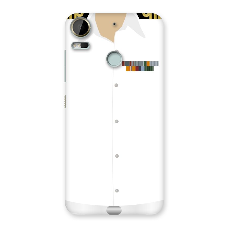 Navy Uniform Back Case for Desire 10 Pro