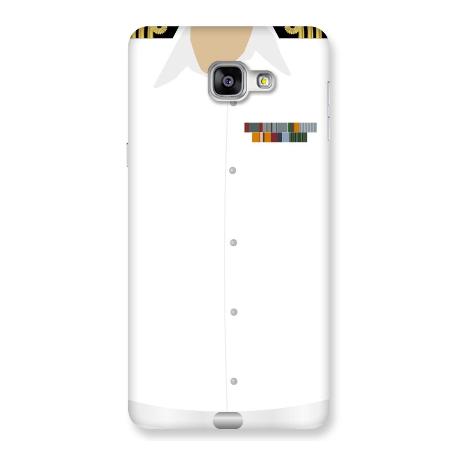 Navy Uniform Back Case for Galaxy A9