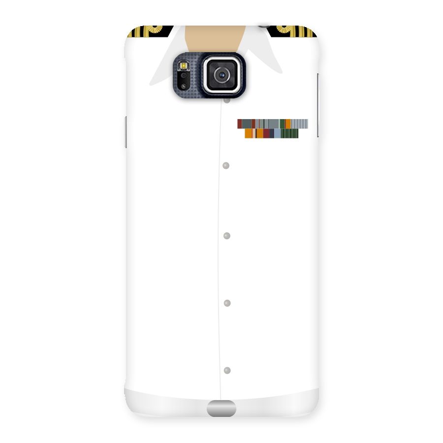 Navy Uniform Back Case for Galaxy Alpha