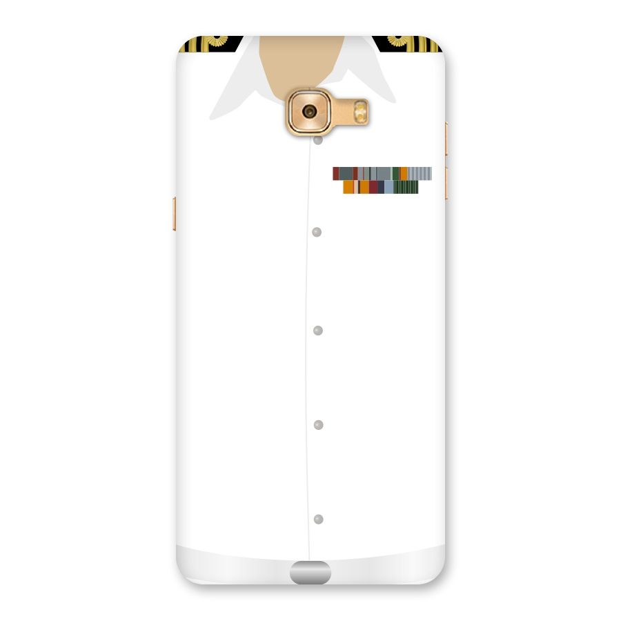 Navy Uniform Back Case for Galaxy C9 Pro