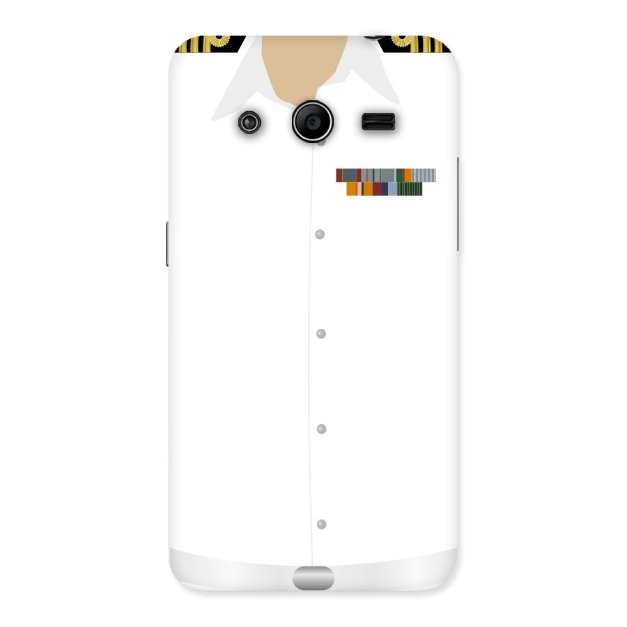 Navy Uniform Back Case for Galaxy Core 2