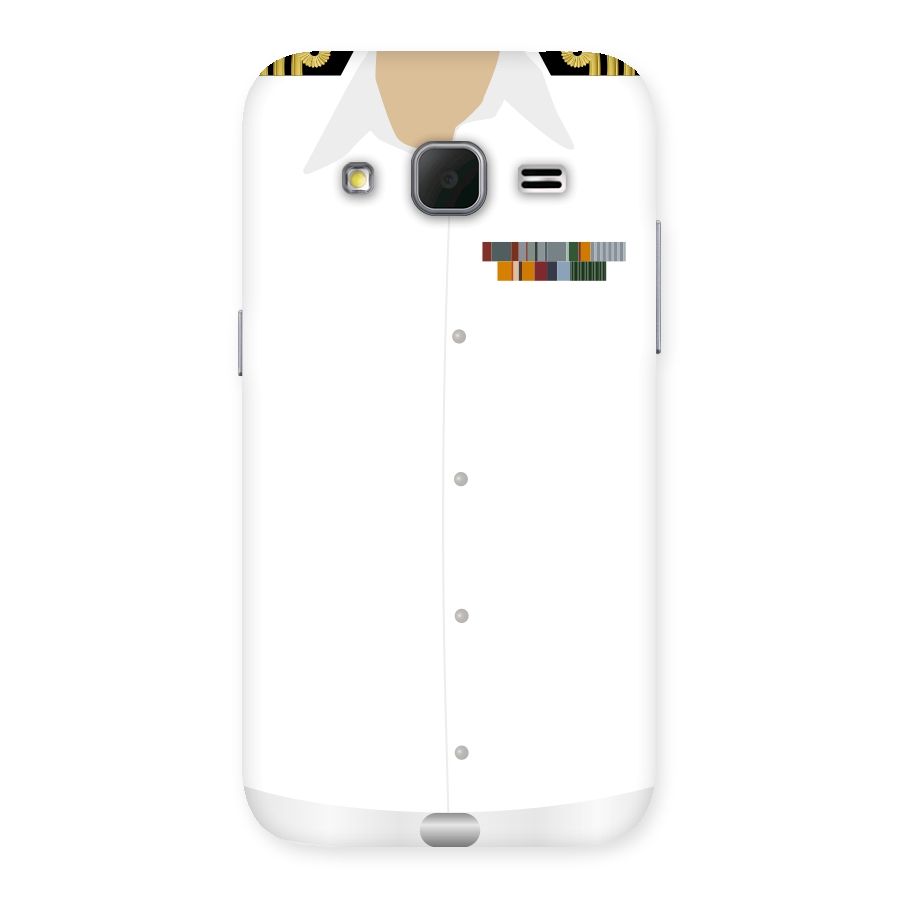 Navy Uniform Back Case for Galaxy Core Prime