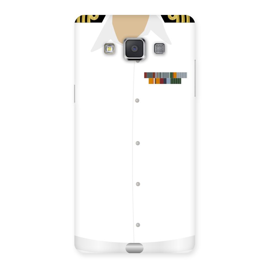 Navy Uniform Back Case for Galaxy Grand 3