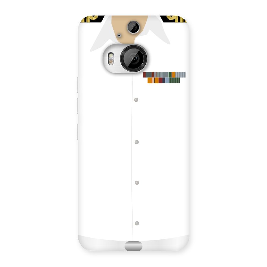 Navy Uniform Back Case for HTC One M9 Plus