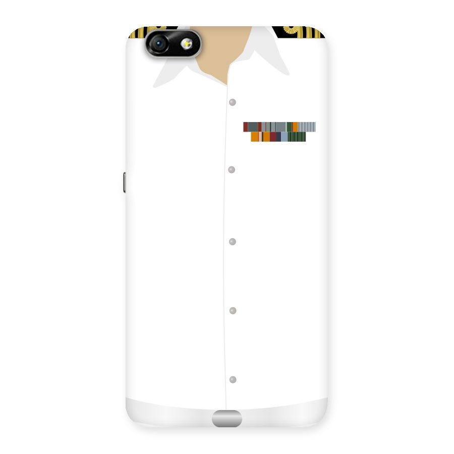 Navy Uniform Back Case for Honor 4X