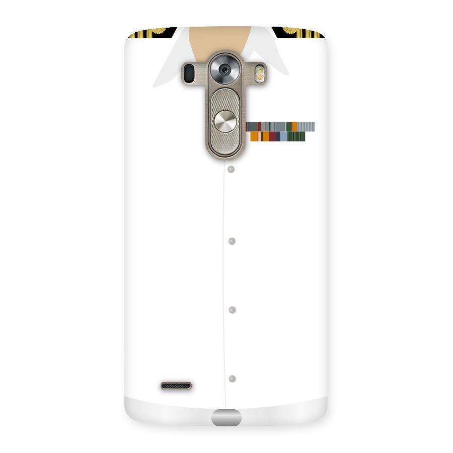 Navy Uniform Back Case for LG G3
