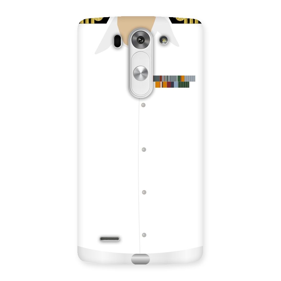 Navy Uniform Back Case for LG G3 Beat