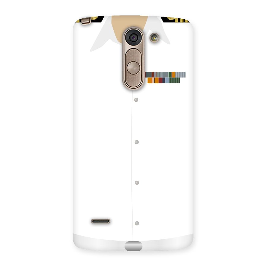 Navy Uniform Back Case for LG G3 Stylus
