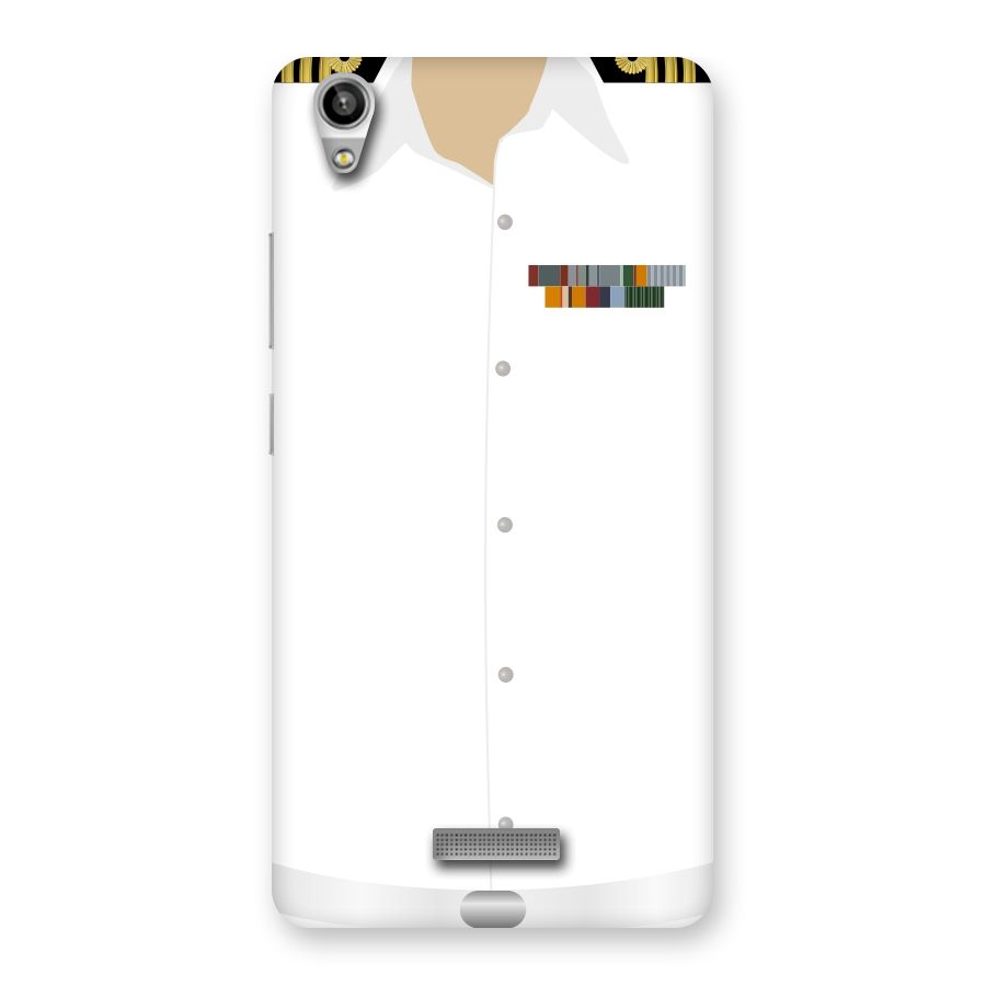 Navy Uniform Back Case for Lava-Pixel-V1