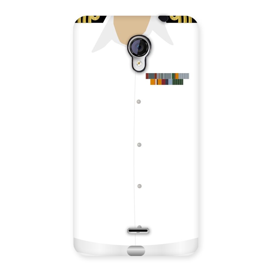 Navy Uniform Back Case for Micromax Unite 2 A106