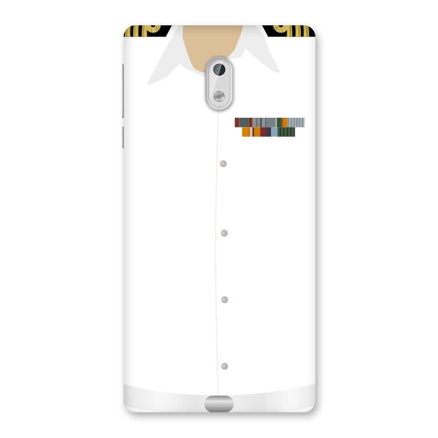 Navy Uniform Back Case for Nokia 3