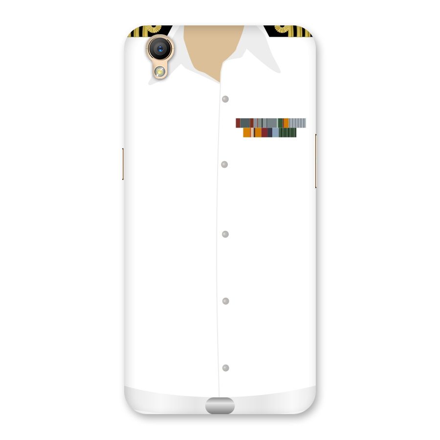 Navy Uniform Back Case for Oppo A37