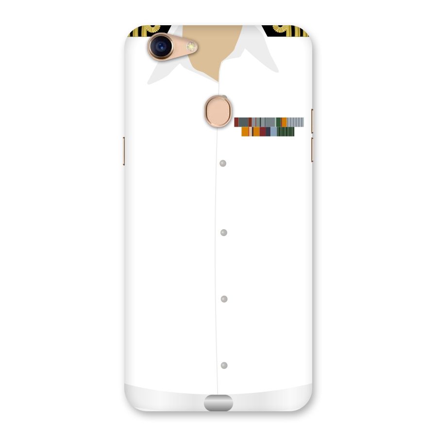 Navy Uniform Back Case for Oppo F5