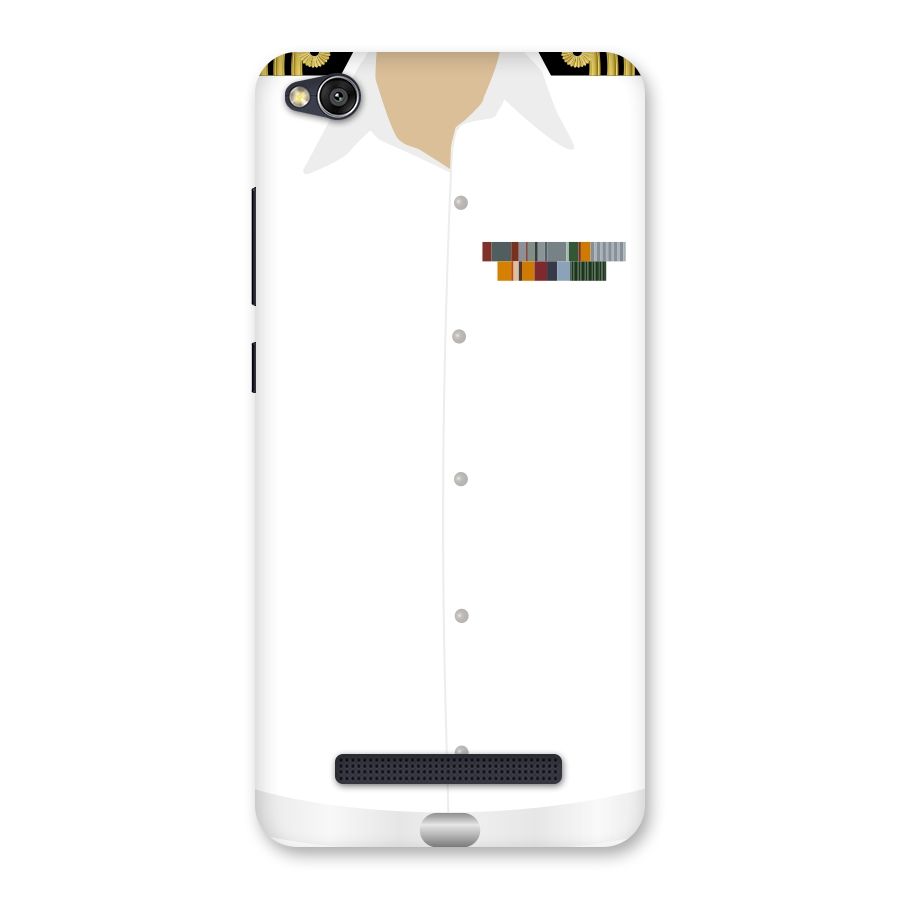 Navy Uniform Back Case for Redmi 4A