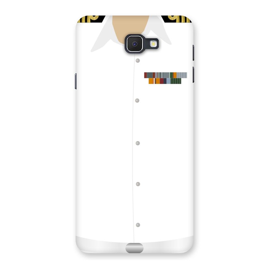 Navy Uniform Back Case for Samsung Galaxy J7 Prime
