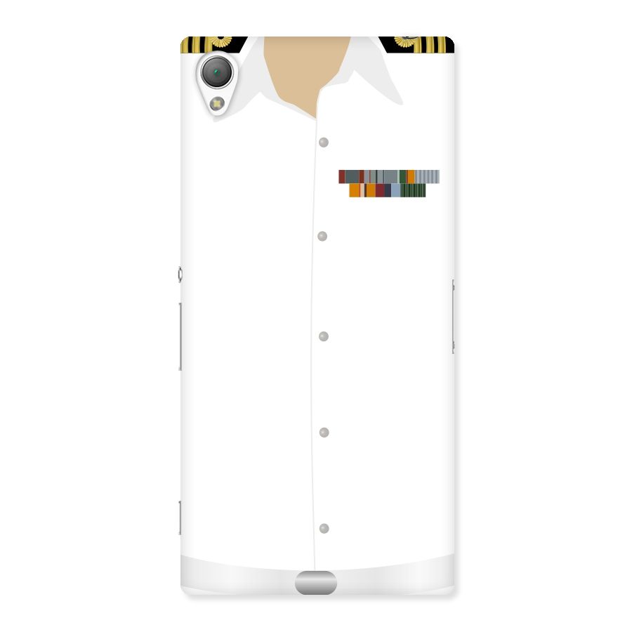 Navy Uniform Back Case for Sony Xperia Z3