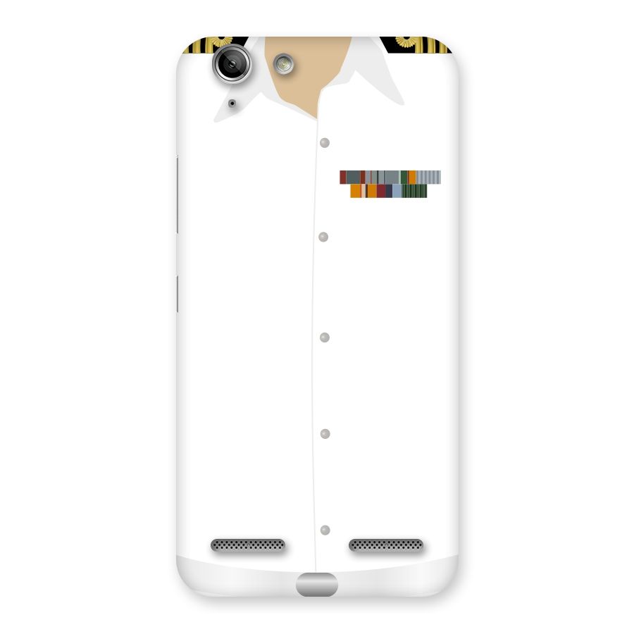 Navy Uniform Back Case for Vibe K5 Plus