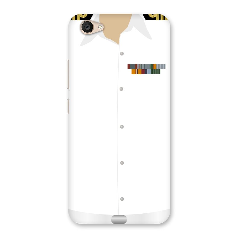 Navy Uniform Back Case for Vivo V5 Plus