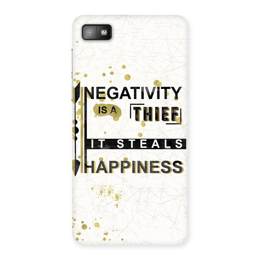 Negativity Thief Back Case for Blackberry Z10