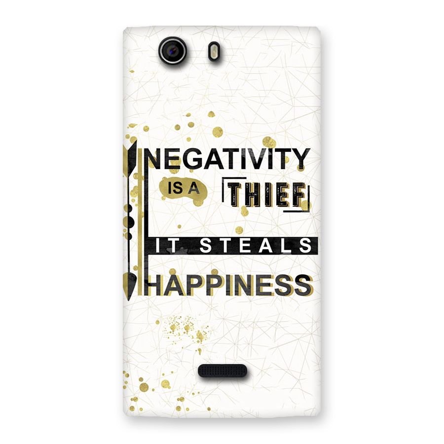 Negativity Thief Back Case for Canvas Nitro 2 E311
