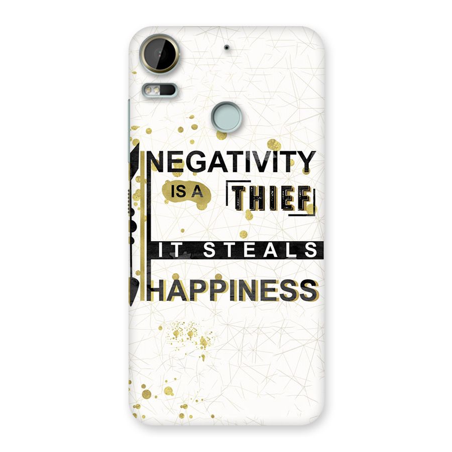 Negativity Thief Back Case for Desire 10 Pro