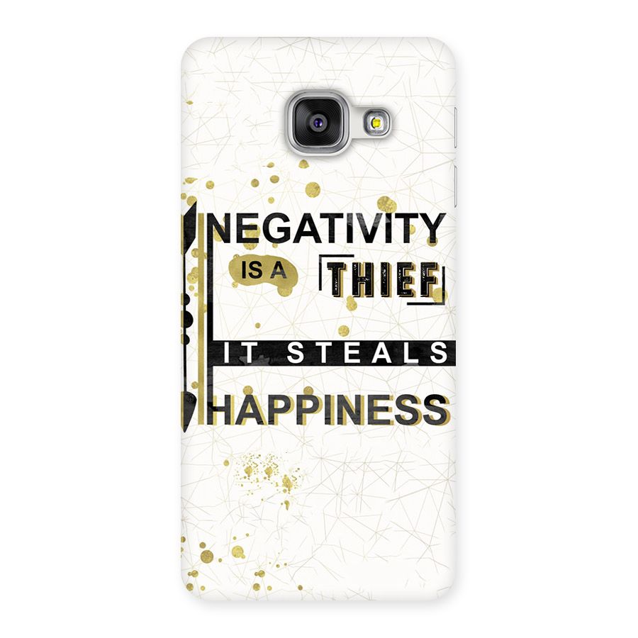Negativity Thief Back Case for Galaxy A3 2016