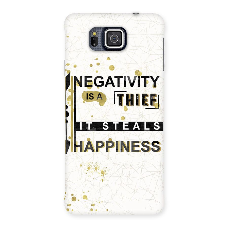 Negativity Thief Back Case for Galaxy Alpha
