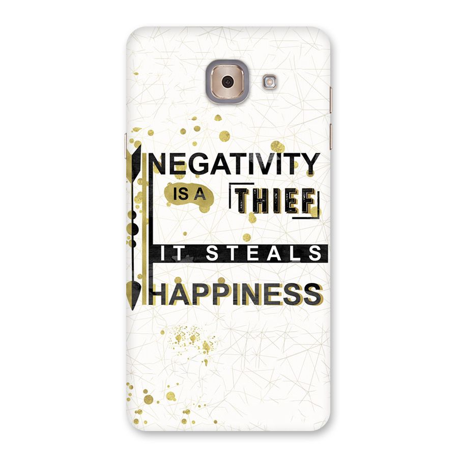 Negativity Thief Back Case for Galaxy J7 Max