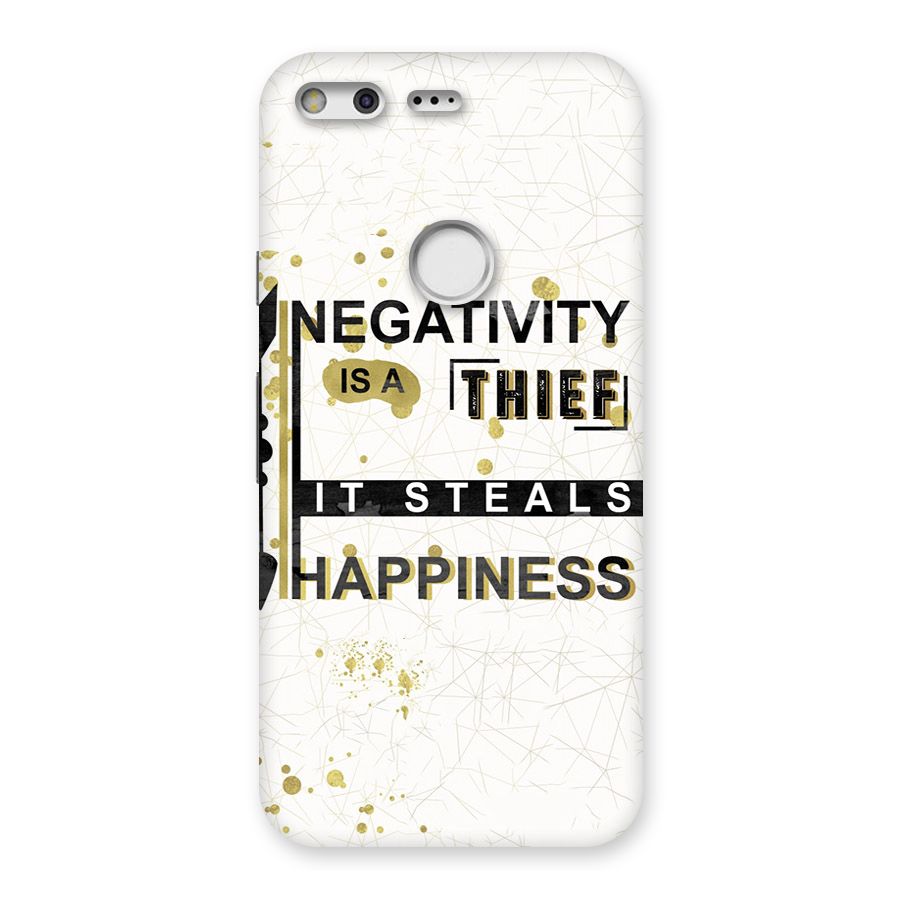Negativity Thief Back Case for Google Pixel