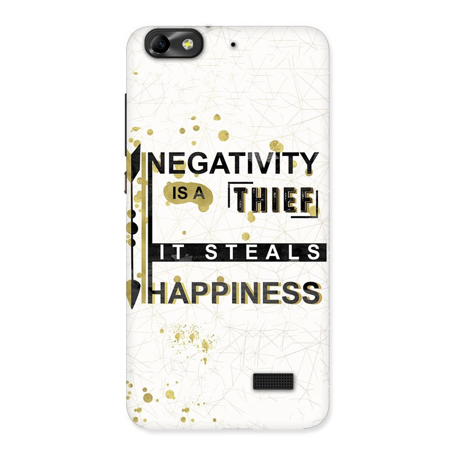 Negativity Thief Back Case for Honor 4C