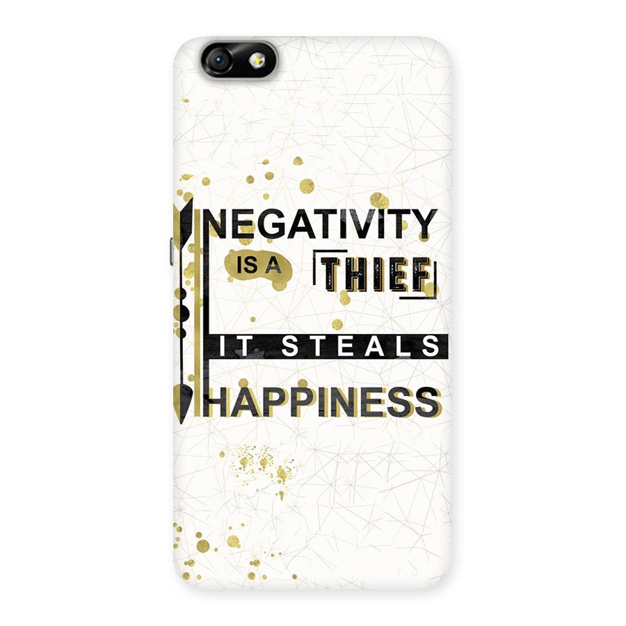Negativity Thief Back Case for Honor 4X