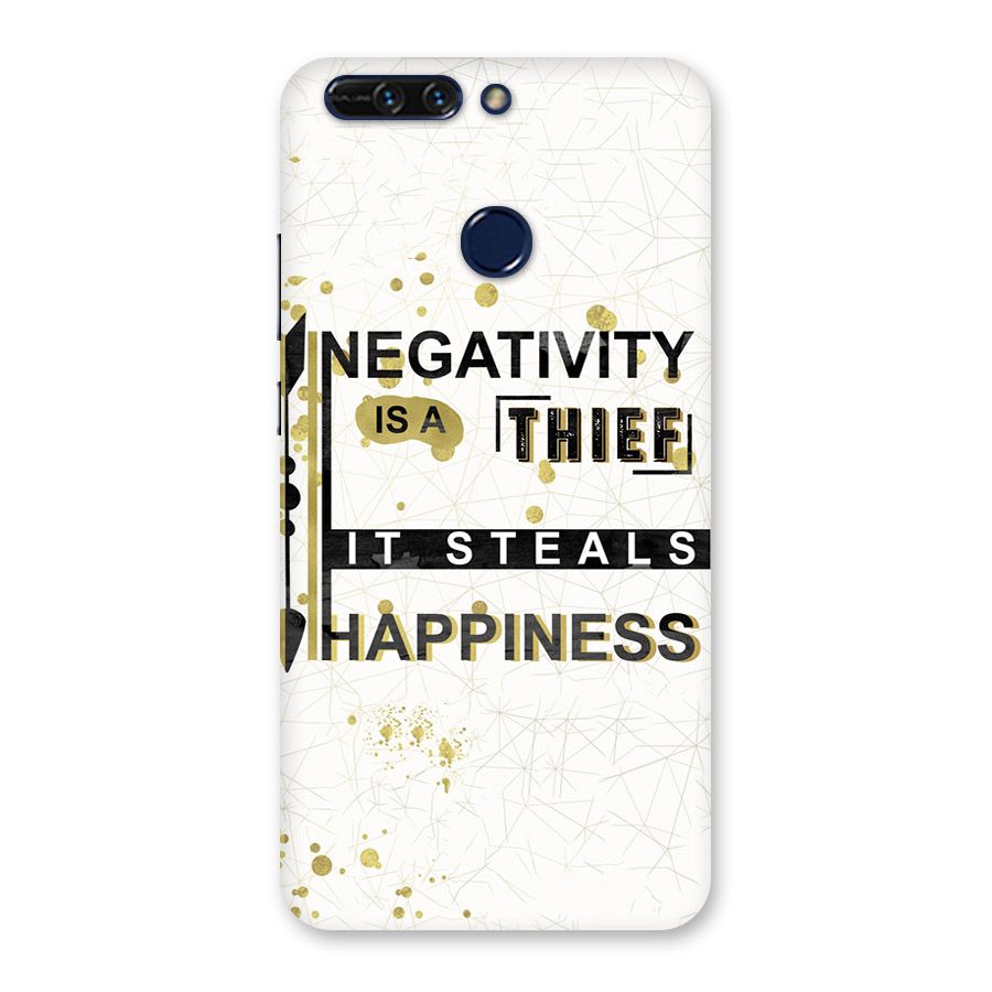 Negativity Thief Back Case for Honor 8 Pro