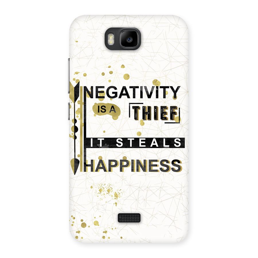 Negativity Thief Back Case for Honor Bee